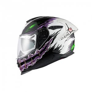 Integrálna helma na motorku Nexx Y.100R Night Rider biela