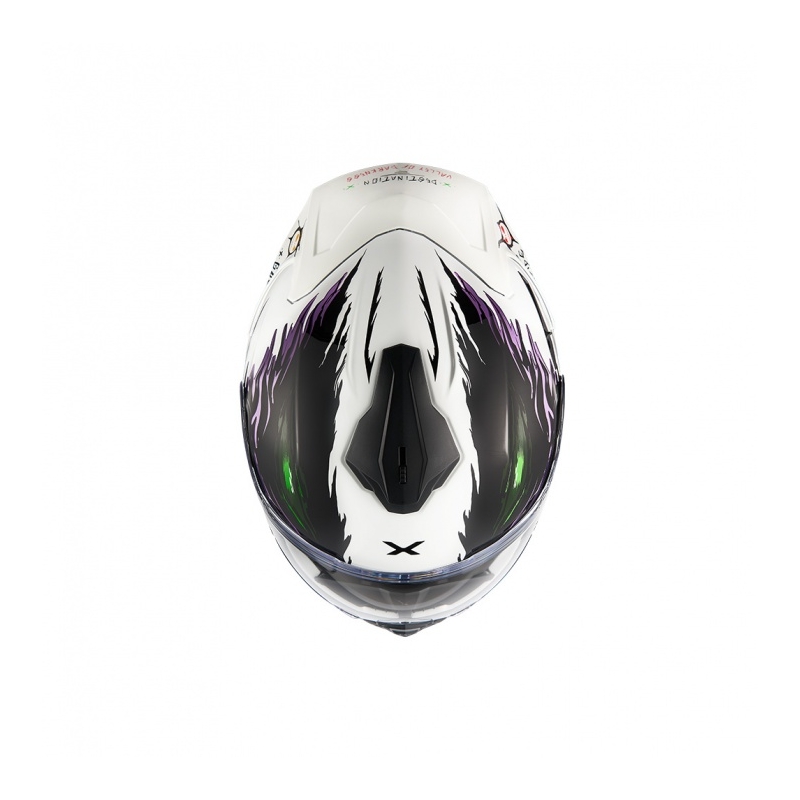 Integrálna helma na motorku Nexx Y.100R Night Rider biela výpredaj