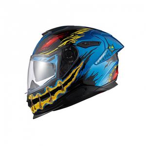 Integrálna helma na motorku Nexx Y.100R Night Rider modrá