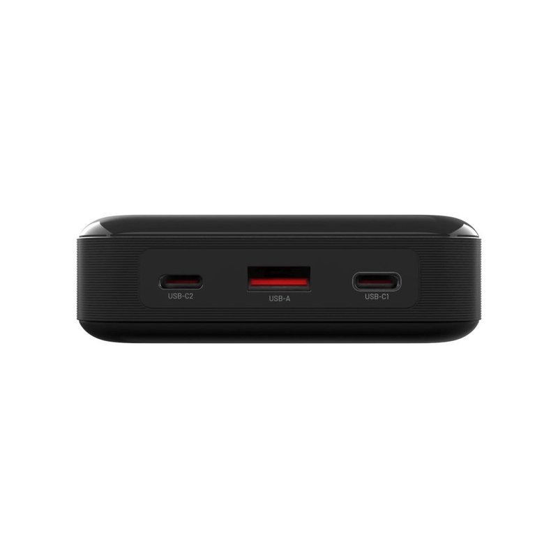 Powerbanka Fixed Zen 20 Pro s LCD displejom čierna