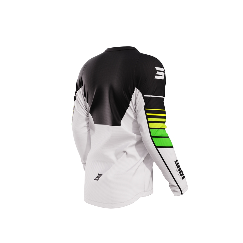 Motokrosový dres Shot Devo Peak zelený výpredaj