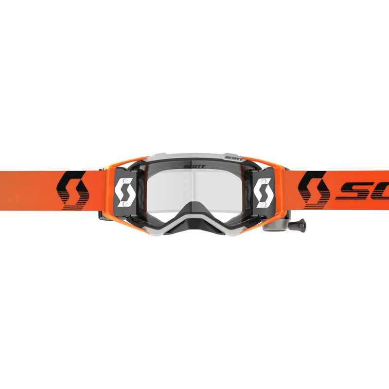 Motokrosové okuliare Scott Prospect WFS šedo-oranžové
