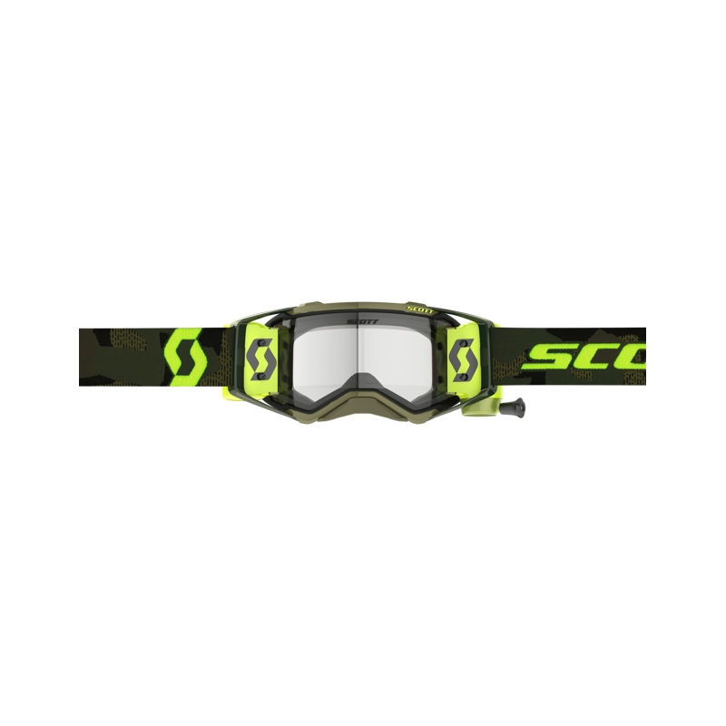 Motokrosové okuliare Scott Prospect Super WFS khaki-fluo žlté