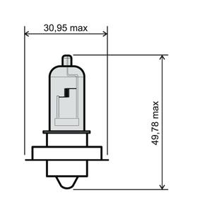 Žiarovka RMS 246510421 12V 15W, P26S (1pc) biela