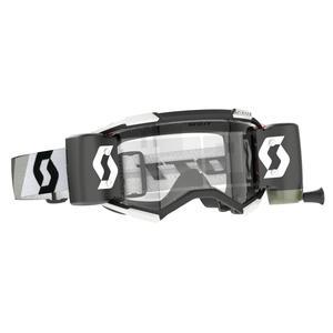 Motokrosové okuliare Scott Fury WFS Premium čierno-biele