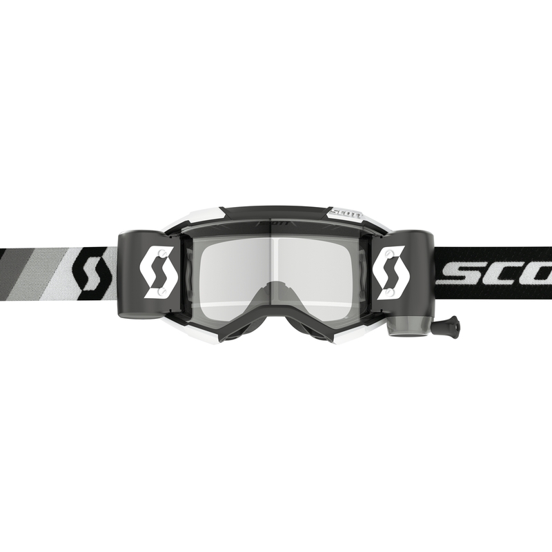 Motokrosové okuliare Scott Fury WFS Premium čierno-biele
