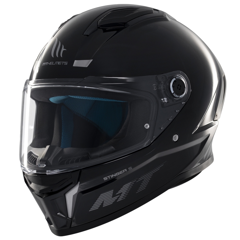 Integrálna prilba na motocykel MT Stinger 2 Solid čierna lesklá