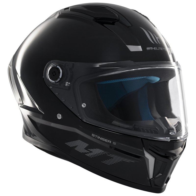 Integrálna prilba na motocykel MT Stinger 2 Solid čierna lesklá