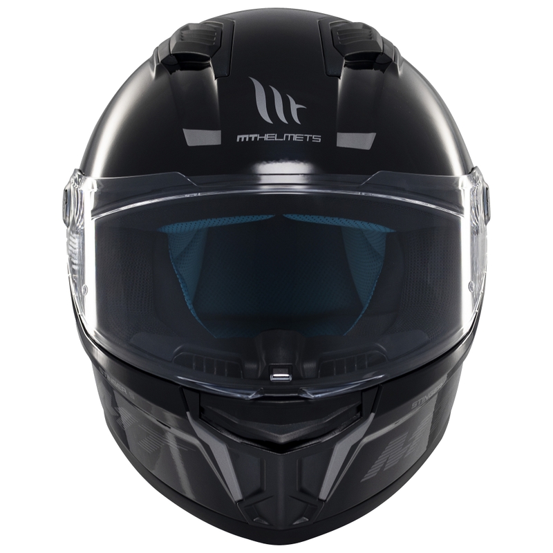 Integrálna prilba na motocykel MT Stinger 2 Solid čierna lesklá
