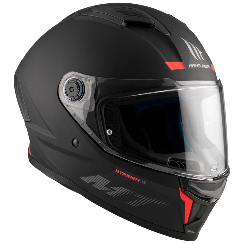 Integrálna prilba na motocykel MT Stinger 2 Solid čierna matná
