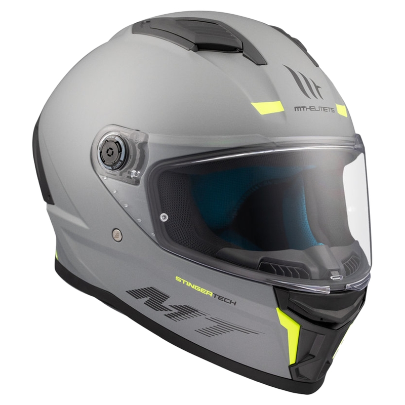 Integrálna prilba na motocykel MT Stinger 2 Solid šedá matná