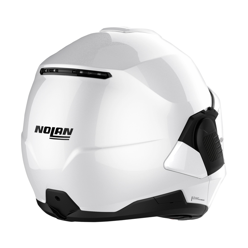 Preklápacia helma na motorku Nolan N120-1 Classico N-com biela