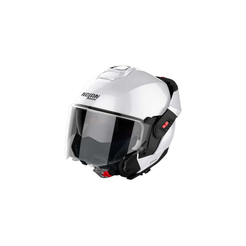 Preklápacia helma na motorku Nolan N120-1 Classico N-com biela