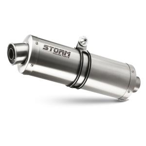 Koncovka výfuku STORM OVAL B.008.LX2 nerez
