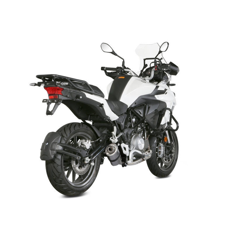 Koncovka výfuku STORM OVAL nerez pre BENELLI TRK 502 2017-2025
