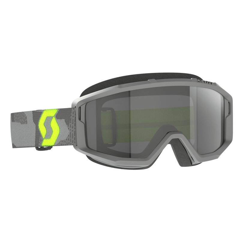Motokrosové okuliare SCOTT Primal Sand Dust šedo-fluo žlté
