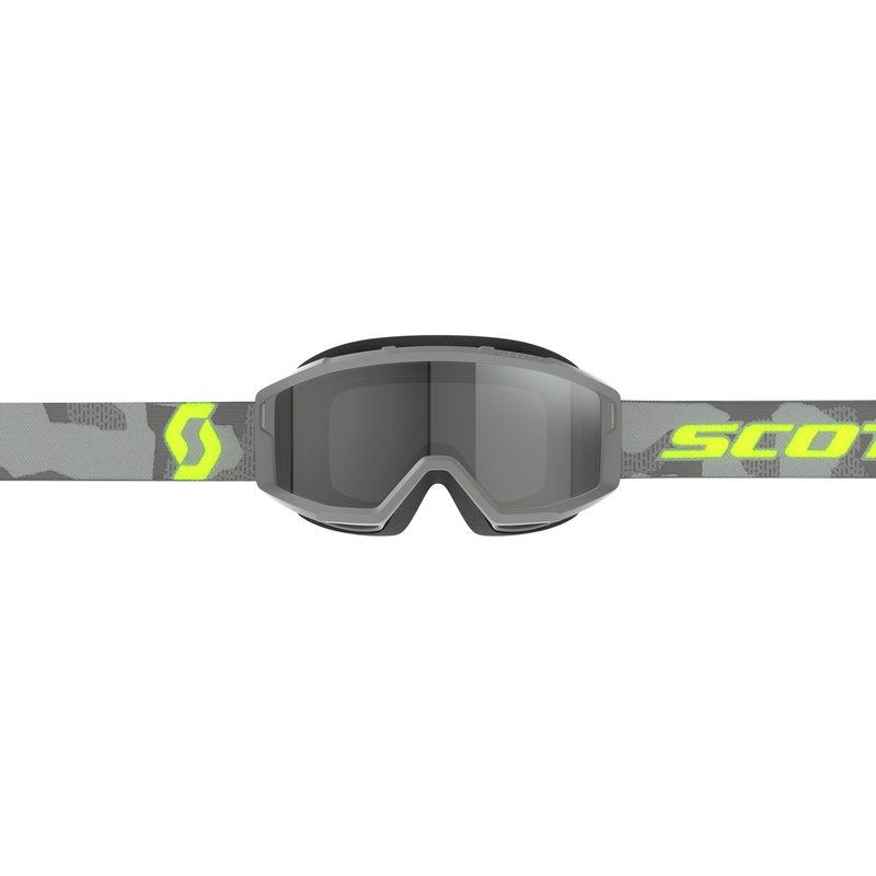 Motokrosové okuliare SCOTT Primal Sand Dust šedo-fluo žlté