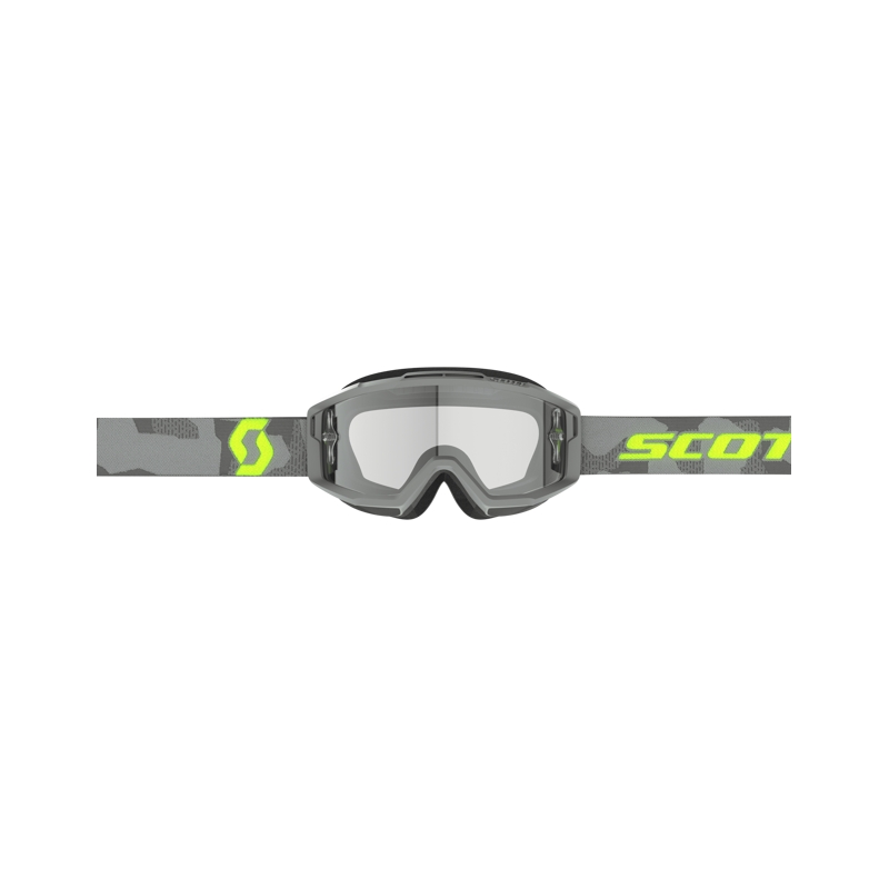 Motokrosové okuliare SCOTT Split OTG šedo-fluo žlté
