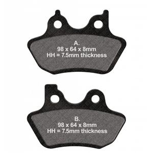 Brzdové obloženie EBC EPFA400HH