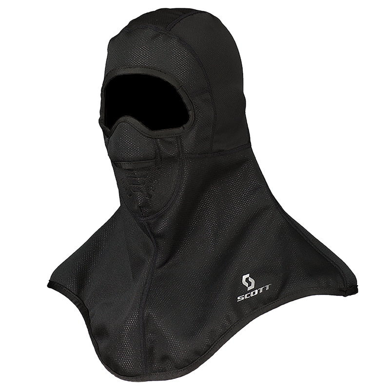 Kukla na motorku SCOTT Balaclava Wind Warrior čierna