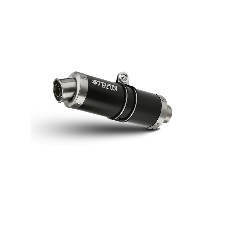 Výfuk kompletný 4x2x1 STORM GP Oceľovo čierna pre HONDA CB 650 F / FA 2014-2020