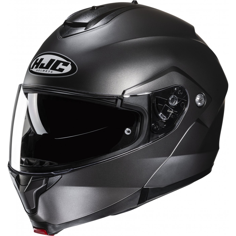 Odklápacia prilba na motocykel HJC C91N Solid semi flat titánová
