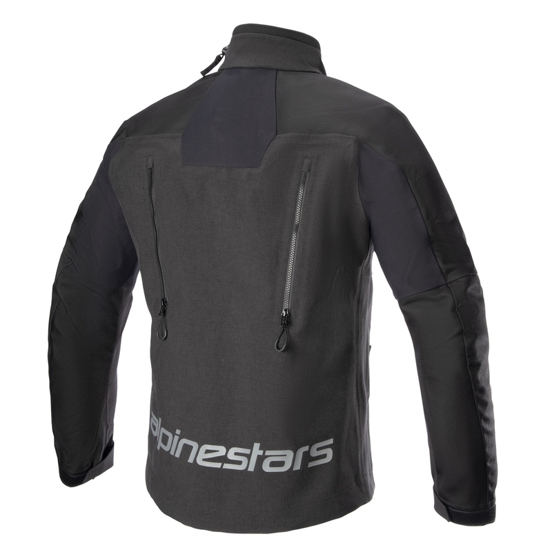 Bunda na motorku Alpinestars Hyde XT Drystar XF čierno-červená fluo