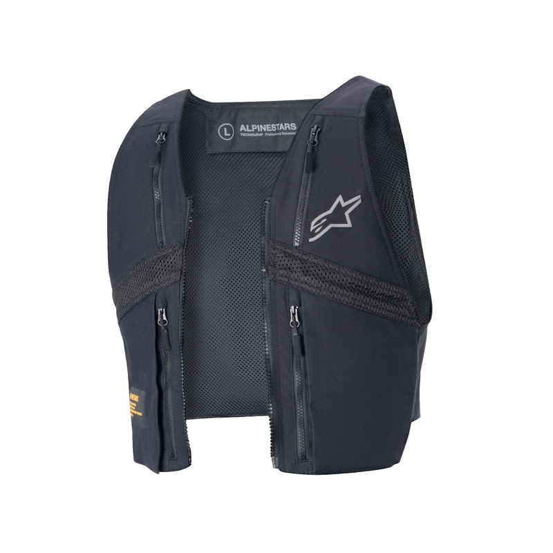 Bunda na motorku Alpinestars Techdura čierno-hnedo-tmavo modrá