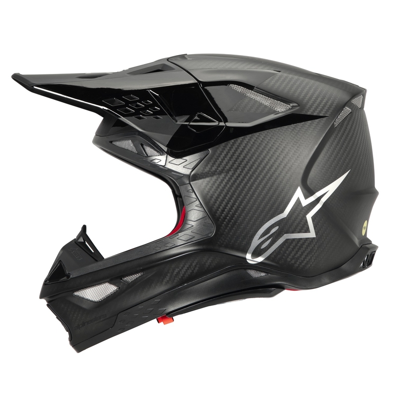 Motokrosová prilba Alpinestars Supertech S-M10 Fame lesklý/matný karbón