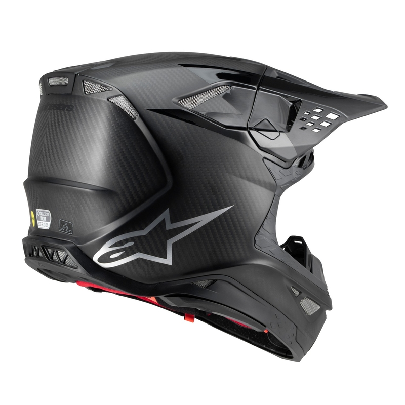 Motokrosová prilba Alpinestars Supertech S-M10 Fame lesklý/matný karbón