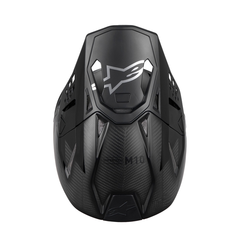 Motokrosová prilba Alpinestars Supertech S-M10 Fame lesklý/matný karbón