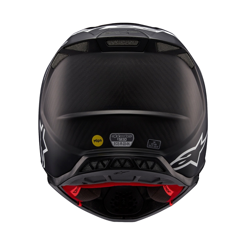 Motokrosová prilba Alpinestars Supertech S-M10 Flood čierno-tmavo šedá
