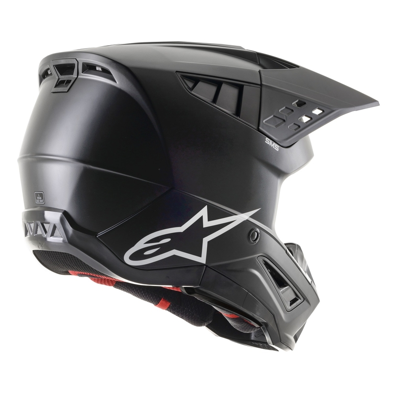 Motokrosová prilba Alpinestars S-M5 Solid matná čierna