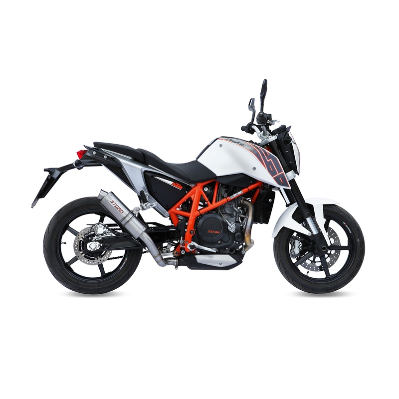 Koncovka výfuku STORM GP nerez pre KTM Duke 690 / R 2012-2018