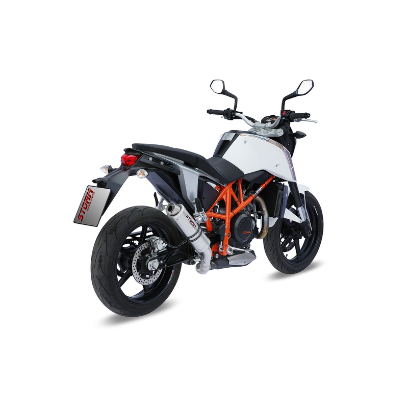 Koncovka výfuku STORM GP nerez pre KTM Duke 690 / R 2012-2018