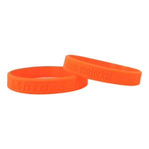 Náramok MotoZem CZ Som motorkár oranžový