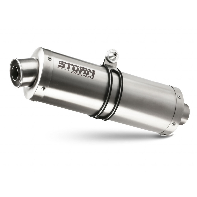 Koncovka výfuku STORM OVAL nerez pre YAMAHA XT 1200 Z Super Ténéré 2010-2021