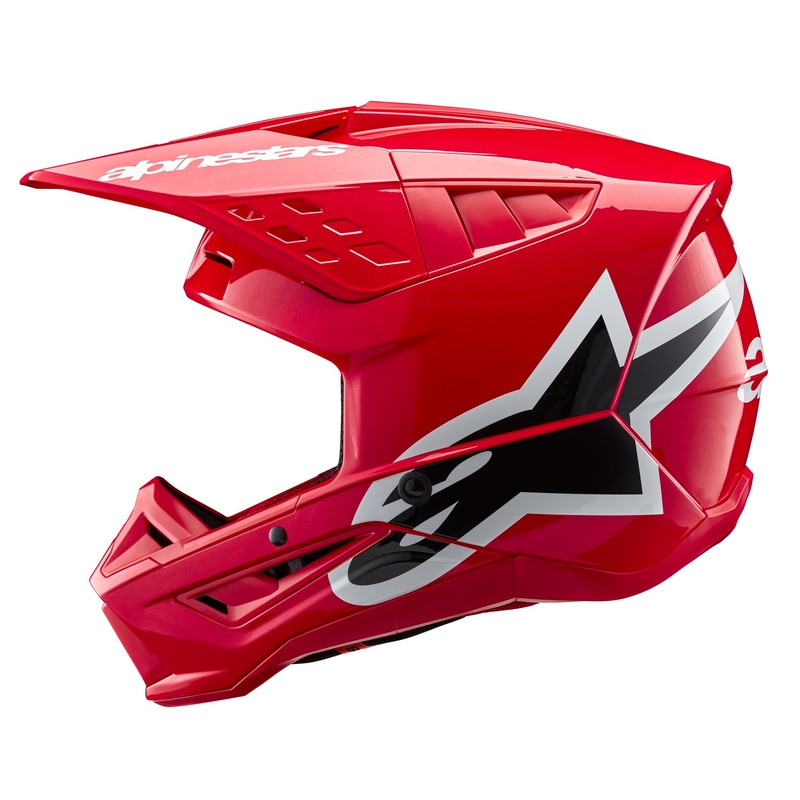 Motokrosová prilba Alpinestars S-M5 Corp červená
