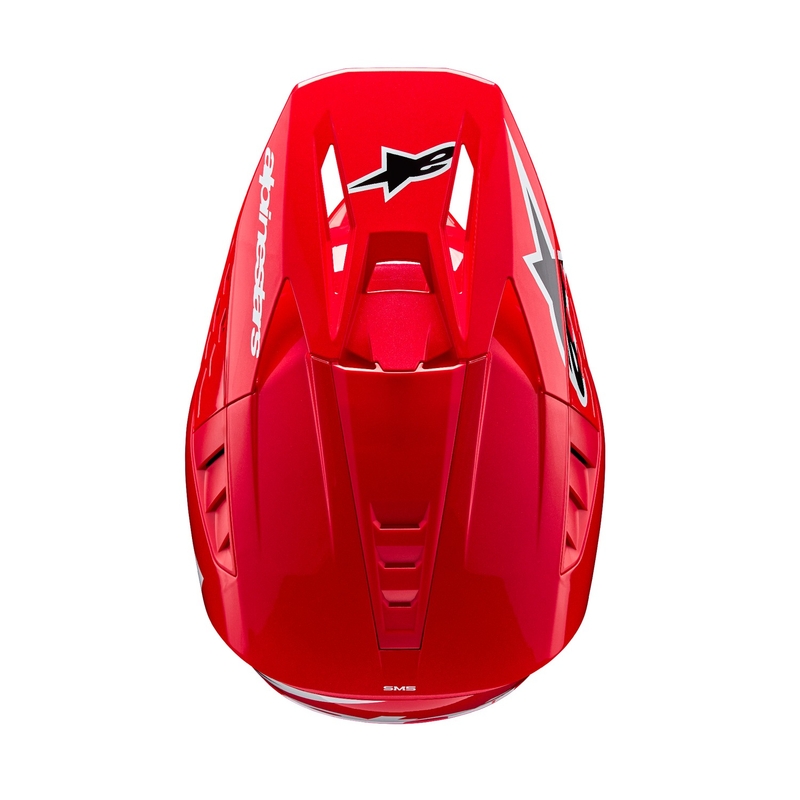 Motokrosová prilba Alpinestars S-M5 Corp červená