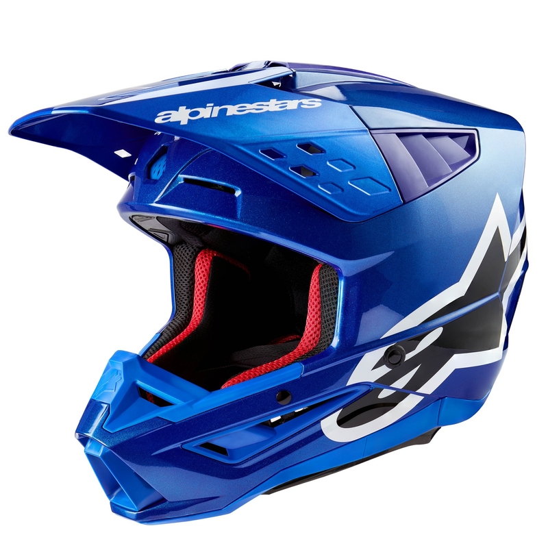 Motokrosová prilba Alpinestars S-M5 Corp modrá
