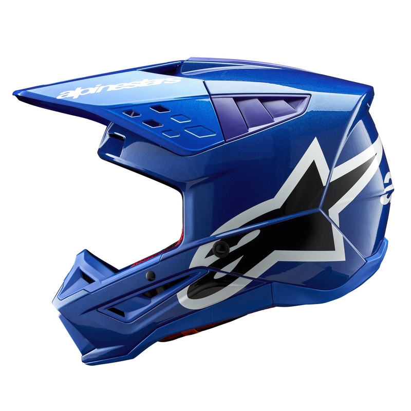 Motokrosová prilba Alpinestars S-M5 Corp modrá