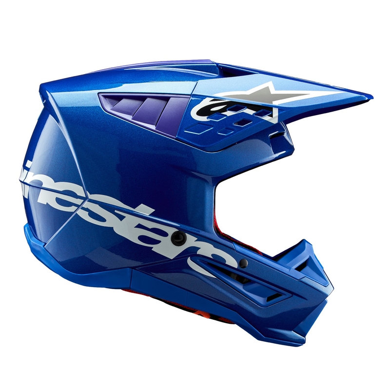 Motokrosová prilba Alpinestars S-M5 Corp modrá