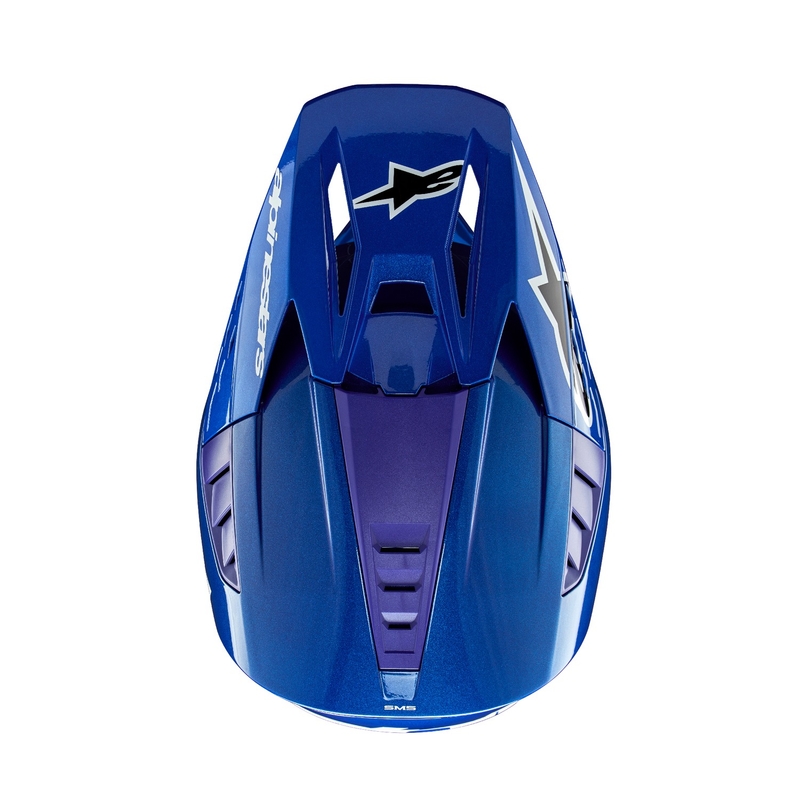 Motokrosová prilba Alpinestars S-M5 Corp modrá