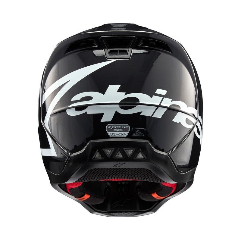 Motokrosová prilba Alpinestars S-M5 Corp tmavo šedá