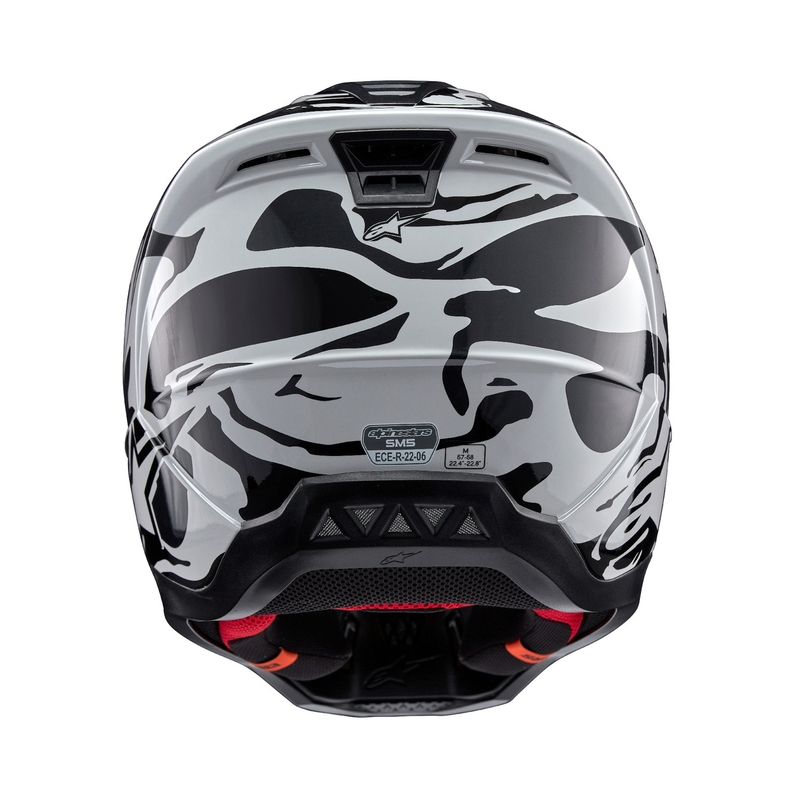 Motokrosová prilba Alpinestars S-M5 Mineral sivá camo