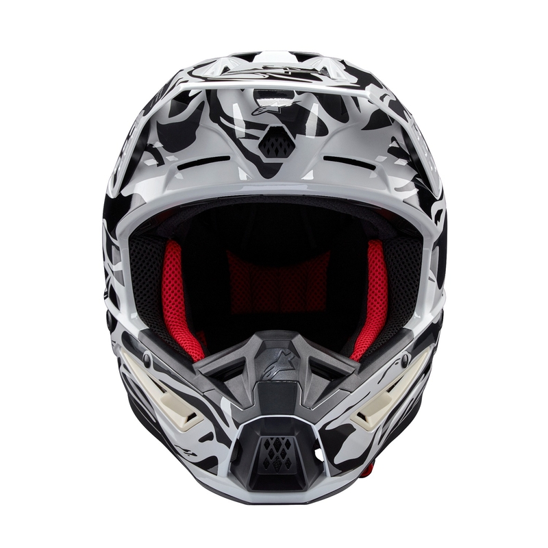 Motokrosová prilba Alpinestars S-M5 Mineral sivá camo