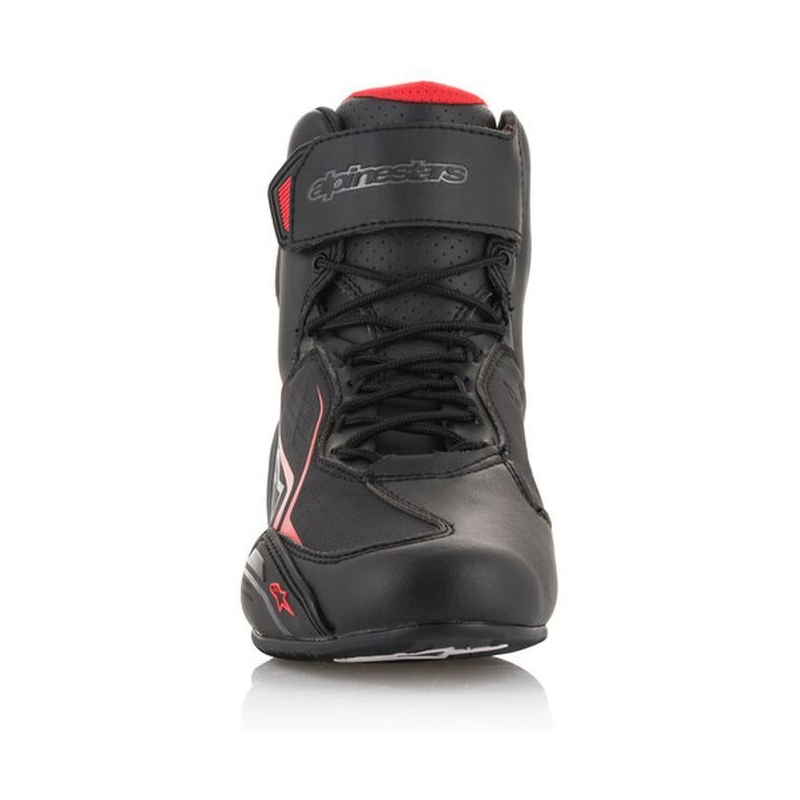 Topánky na motorku Alpinestars Faster-3 čierno-šedo-červené