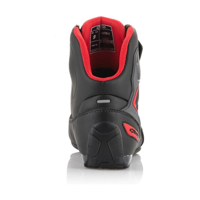 Topánky na motorku Alpinestars Faster-3 čierno-šedo-červené