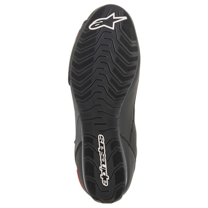 Topánky na motorku Alpinestars Faster-3 čierno-šedo-červené
