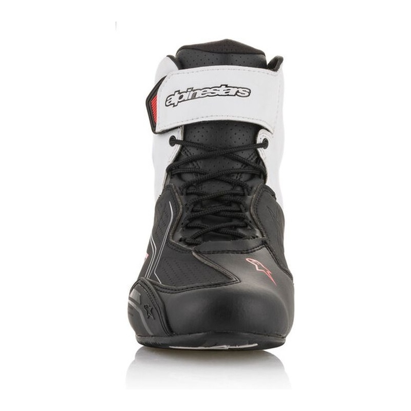Topánky na motorku Alpinestars Faster-3 čierno-bielo-červené